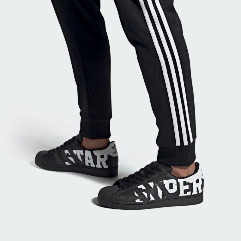 adidas Кроссовки Superstar 'XXL Print Core Black' FV2817