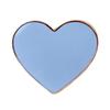 Сердце розовое золото smart talk, небесно-голубое, 1 шт.