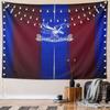 Crystal Palace FC Logo Design Pattern Wall Hanging Tapestry Decorative Tapestry Home Decor for Bedroom and Living Room