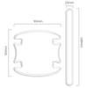 AADW1 Car Door Bowl Handle Protector Stickers Anti-collision Strips for KIA Rio Soul K5 K3 Seltos Sorento Forte Optima Soul Sportage