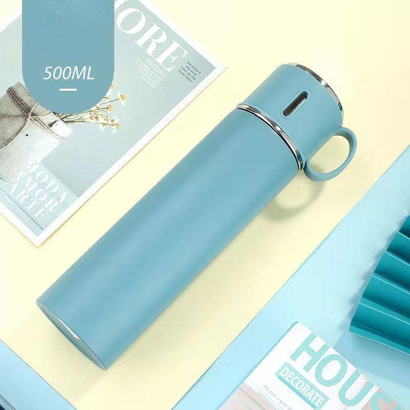 Интеллектуальный термос, 500 мл, термосы, портативный термос из нержавеющей стали, бутылка для воды, дорожная чайная кружка, офисный термос