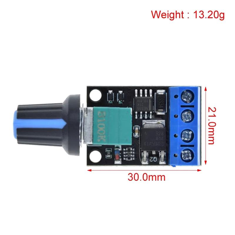 1 шт. 10A светодиодный PWM 12V DC модуль регулятора скорости двигателя Dc-Dc 5V-16V регулируемый регулятор управления переключатель регулятора