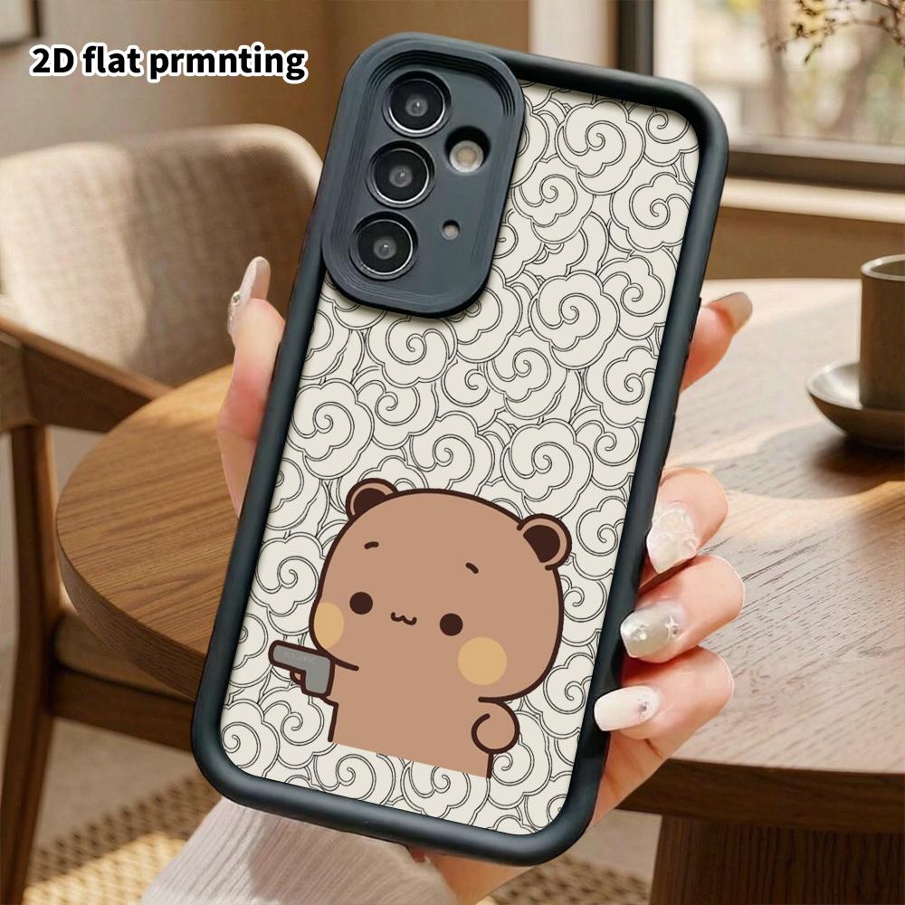 Phone Case: 2D Flat Samsung Galaxy A34 A35 M05 M06 S20 S22 S21 FE Plus 5G Protective Case, Cute and Gentle, Christmas and Halloween Gift