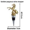 Lion Head Bottle Stopper Silver Seals Premium Cork For Wine Preservation And Gift