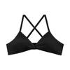 Women Sports Bra Comfort Cotton Bras for Women Thin French Style Bralette Sexy Deep V Triangle Cup Cross Tank Top Bra Gym