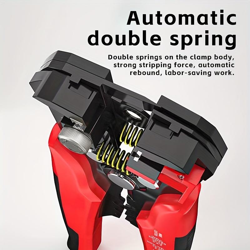 1pc Automatic Wire Stripper: Multifunctional Cable Cutter & Pliers For Electrical Wire Stripping, Cutting & Crimping
