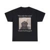 Funny Depressed Cat T-Shirt, Dark Humor Meme Tee, Cute Cat Lover Graphic Shirt