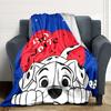 Good Night Dalmatian Blanket Soft Throw Blanket For Home Bedroom Bed Sofa Travel Office Solid Christmas Blanket