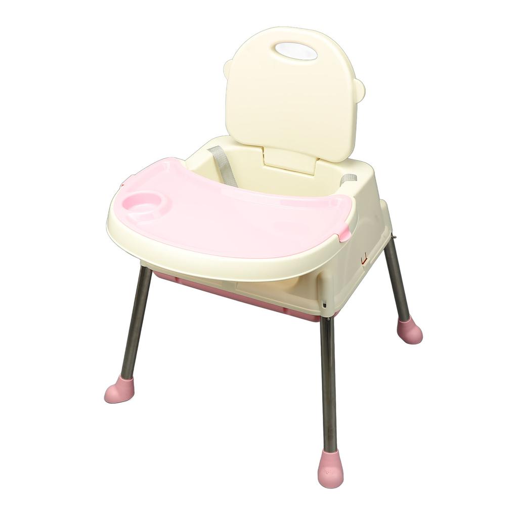 Детский стульчик для кормления, многофункциональный складной, портативный, регулируемый, милый, для кормления малышей