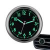 Car Watch Luminous High Precision Mini Quartz Analog Car Dashboard Watch Luminous Small Analog