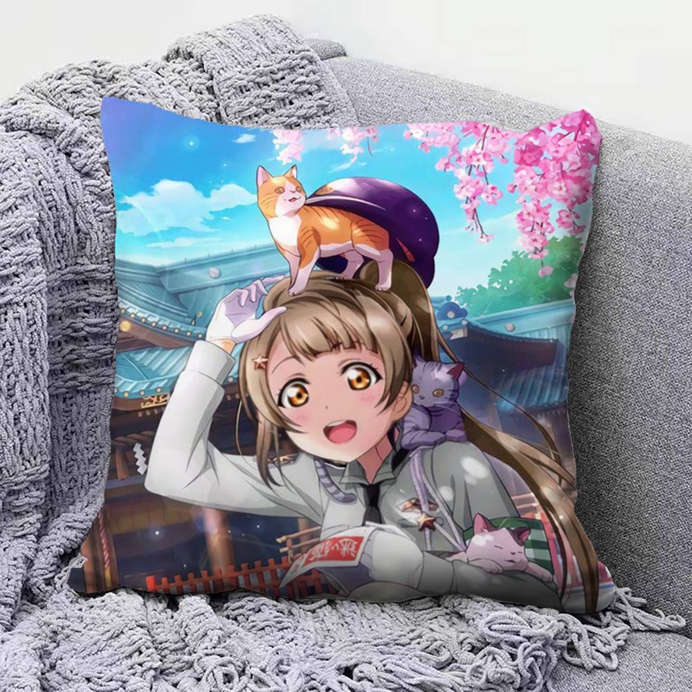 Minami Kotori Anime Girl Love Live  Home Sofa Cushion Covers and Aecorative Custom Pillow Covers