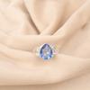 Natural Tanzanite Gemstone 925 Sterling Silver Jewelry Handmade Beautiful Ring RR-46-17
