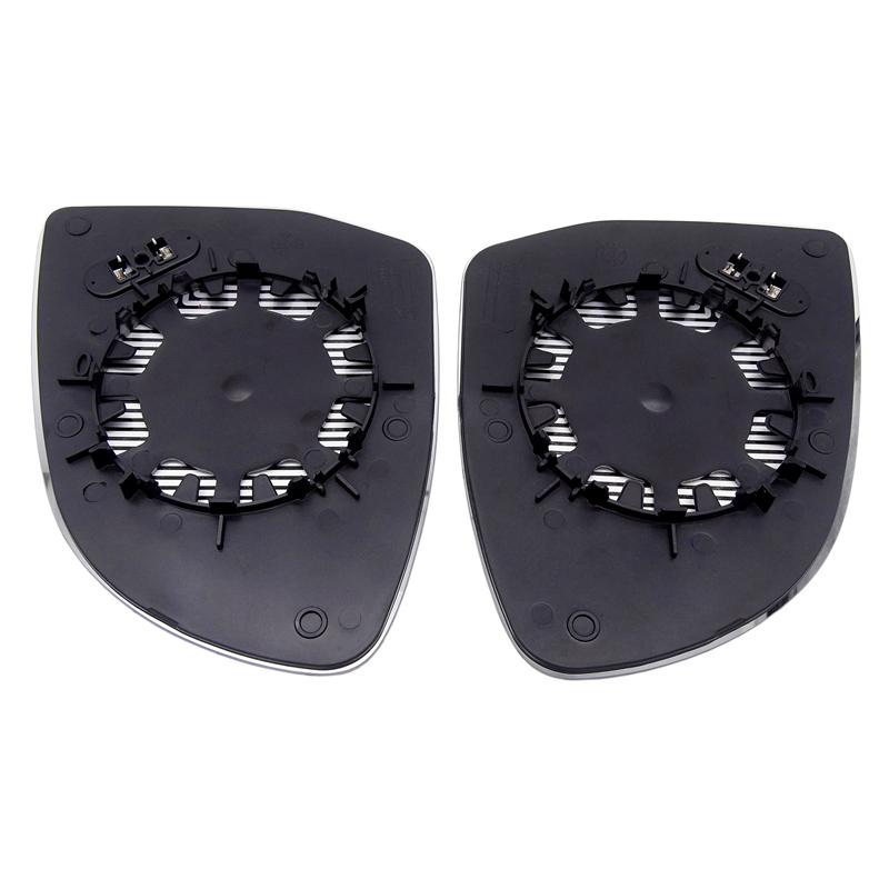 Автомобильное левое и правое крыло с подогревом, черное заднее зеркало, стекло для BMW F25 X3 F26 X4 F15 X5 F16 X6 2014-2018, аксессуары для зеркал заднего вида