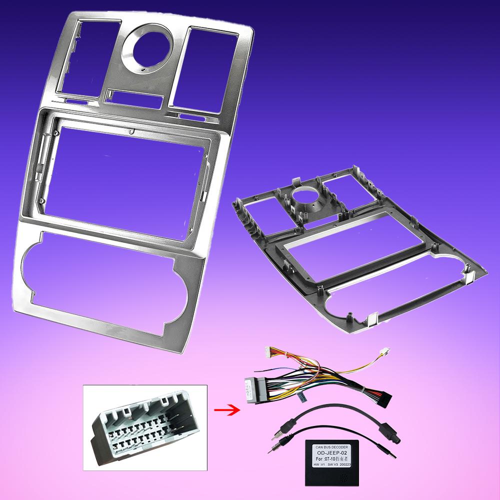 2 DIN Android Car Radio For Chrysler Aspen 300C 2004-2011 Multimedia Player Head Unit Stereo GPS Navigation WIFI 1+16GB