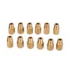 12PcsSet Hex Type Brass Main Jet Carburetor Main Nozzle Kit Replacement for Mikuni VM TM TMX