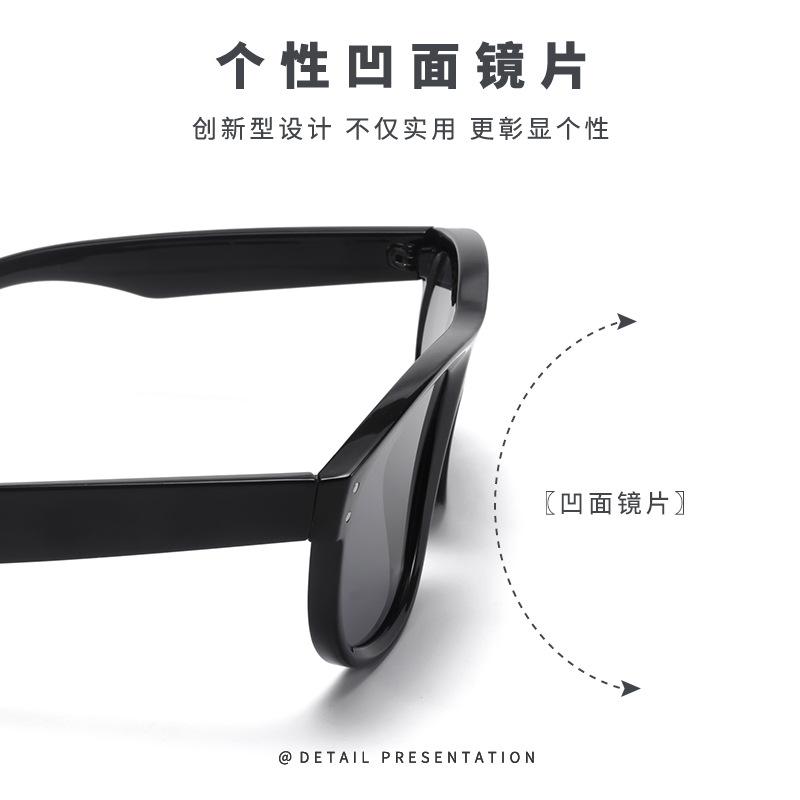 Солнцезащитные очки мужские с изогнутыми линзами, солнцезащитные очки женские с персонализированными вогнутыми линзами