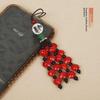 Red Beans & Acacia Bean Bodhi Phone and USB Drive Pendants, Zodiac-Themed Gifts