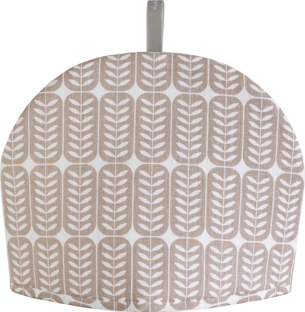 Rene-Dieu Kukshome Чайный чехол, Листовой бежевый, 25 x 14 x 6 см, 36400041