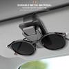 Premium Sunglasses Holder Metal Buckle Automobile Glasses Organizer Sunglasses Clip for Car Visor