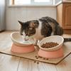 Anti-Tip Tilted Pet Bowl Adjustable Angle Neck Care Bowl Food & Water Bowl  Neck Protection