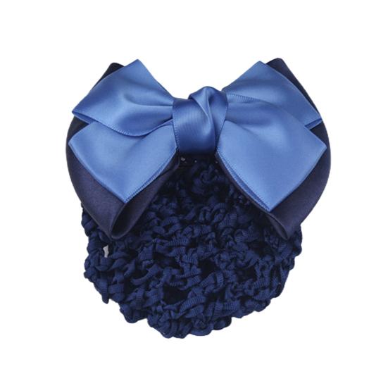 Women's Professional Hair Clip Hair Clip Bow Knot Scarf Hair Net Hair Ornaments