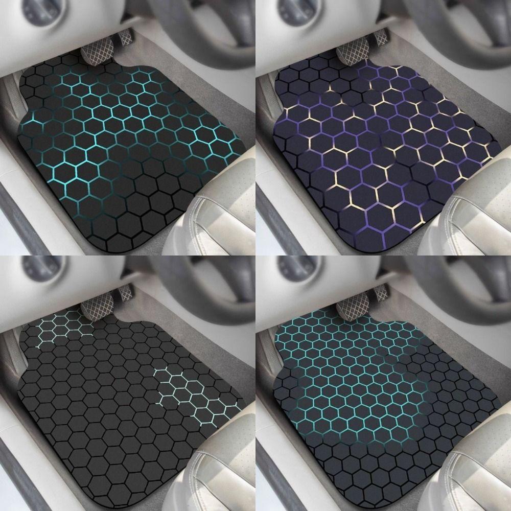 Non-Slip Car Floor Mats Water Absorption Decorative Car Mats Vehicle Floor Liners For Vehicles