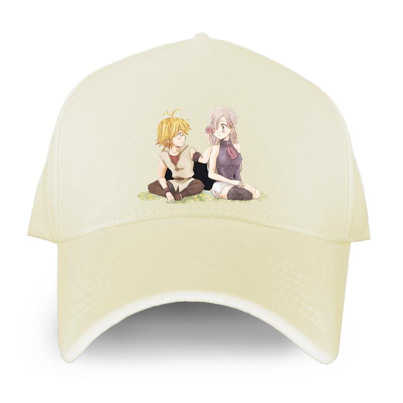 Бейсболка для взрослых «Семь смертных грехов», японская анимация, унисекс, женские кепки, модная шляпа в стиле хип-хоп