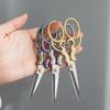 Floral Pattern Embroidery Scissors Zinc Zinc Zinc Alloy Craft Tailor Scissor Sewing Scissors  DIY Crafting