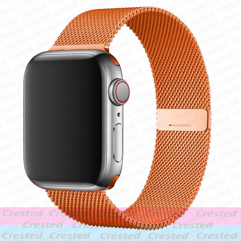 Миланская петля Ремешок Для Apple Watch Ремешок 44мм 40мм 45мм 41мм 49мм 42мм 38мм correa bracelet iWatch серия 3 6 se 7 8 9 5 ultra 2