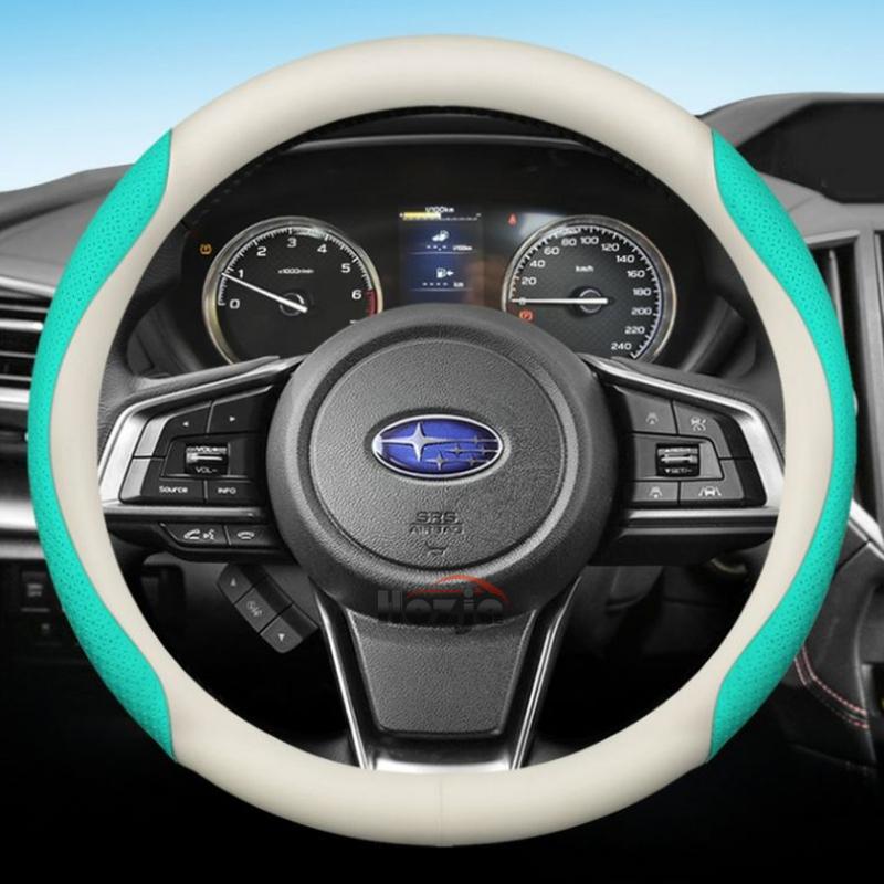 Чехол на руль автомобиля из карбоновой замши для Subaru BRZ Outback WRX XV Legacy Crosstrek Impreza Forester Аксессуары