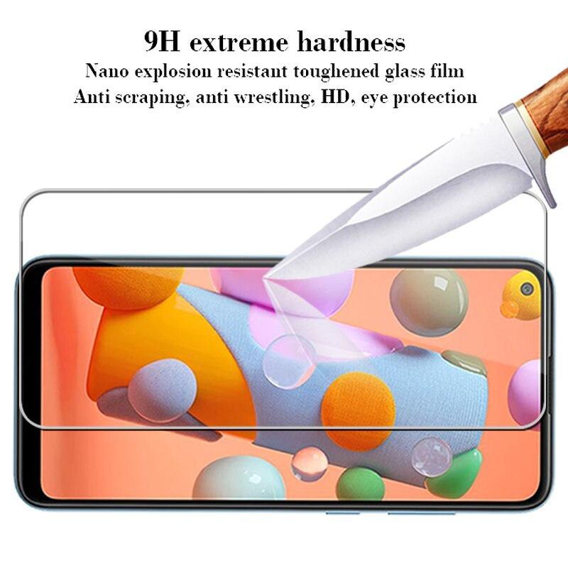 3 шт. для Samsung Galaxy S21 Ultra S20 FE 5G закаленное стекло Защитная пленка для экрана телефона Samsung A40 A32A72 Защитная пленка