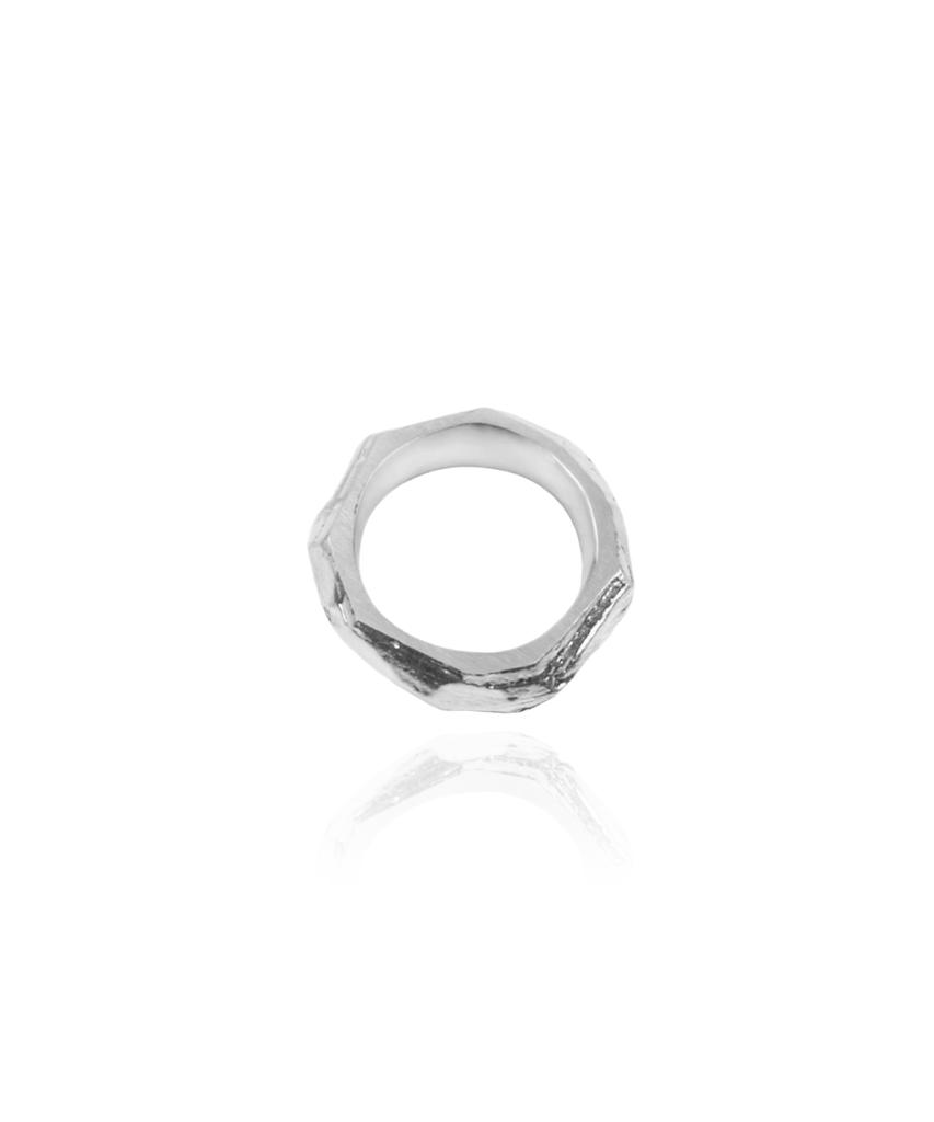 Серебряное кольцо Manig Crazy R