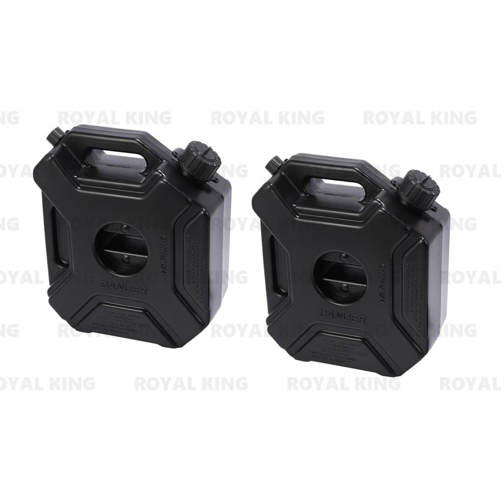 Black "Jerry can with mounting Pair" Fit For Royal Enfield Super Meteor 650