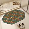 Diatom mud soft cushion, quick drying bathroom, anti slip foot pad, toilet absorbent foot pad, dirt resistant carpet