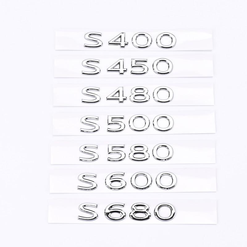 Совместимо с модификациями буквенной эмблемы Mercedes-Maybach S400, S450, S480, S500, S580, S600, S680.