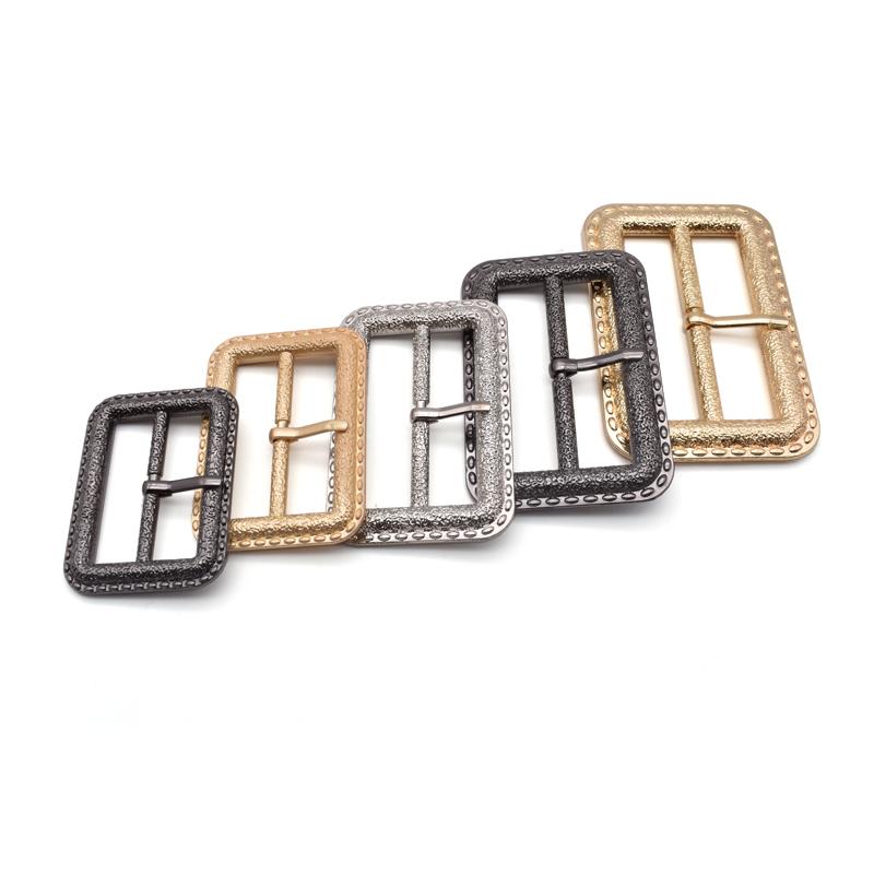 Heavy Duty Adjust Buckle Rust Resistant Slider Belt Bag Buckle Square Metal Tri Glide Adjustable