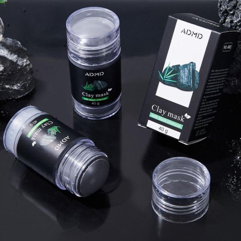 Маска-карандаш из бамбукового угля и грязи, глубоко очищающая, контролирующая жирность кожи, адсорбирующая, сужающая поры, очищающая грязевая маска