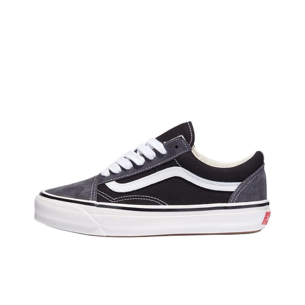 Vans Классические удобные низкие кеды Old Skool Унисекс Кроссовки Черно-серые VN000D56239