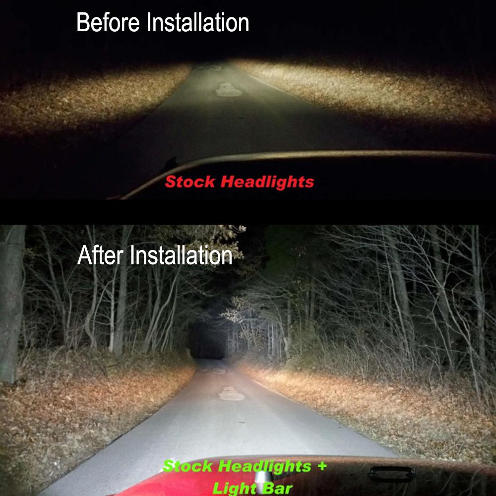 Тонкий светодиодный светильник ANMINGPU, комбинированный, 240 Вт, автомобильный рабочий свет, внедорожный светильник для грузовика 4X4, УАЗ, 4WD, ATV, UTV, Jeep, Lada, BMW, 60 Вт, 120 Вт, 180 Вт