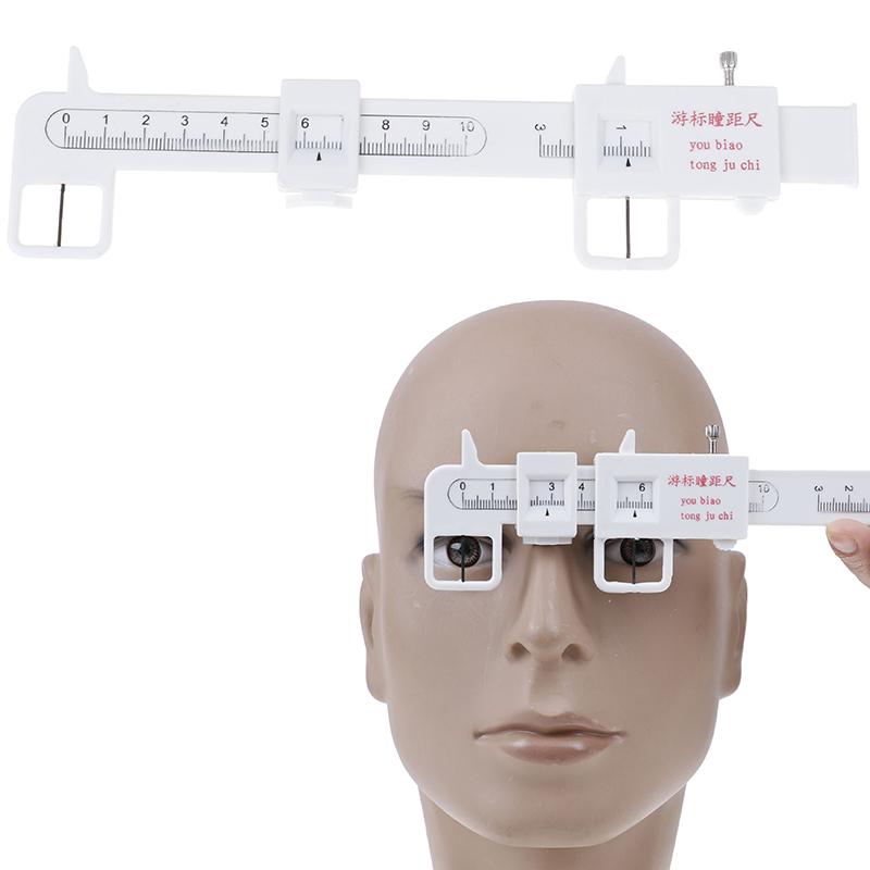 1X Measure Optical Vernier PD Ruler Pupil Distance Meter Eye Ophthalmic Tool
