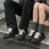 Big Head Shoes Casual Board Shoes Men and Women Couple Derby Shoes Platform Heightening Leather Shoes Men's Commuter Board Shoes 14326-J