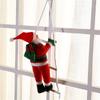 Climbing Ladder Rope Santa Claus Pendant Santa Climbing Rope Ladder Xmas Tree Hanging Ornament Party Decor