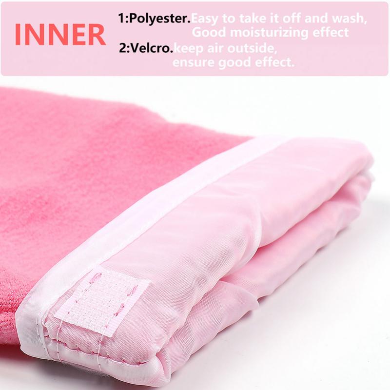 Парафиновые рабочие перчатки, пинетки, восковые перчатки для обработки рук, чехол для спа-салона для женщин, парафиновые теплые утепленные варежки