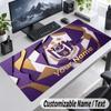 Custom Name Text Mouse Pad Anderlecht FC logo Personalized Desk Pad For Work And Gaming