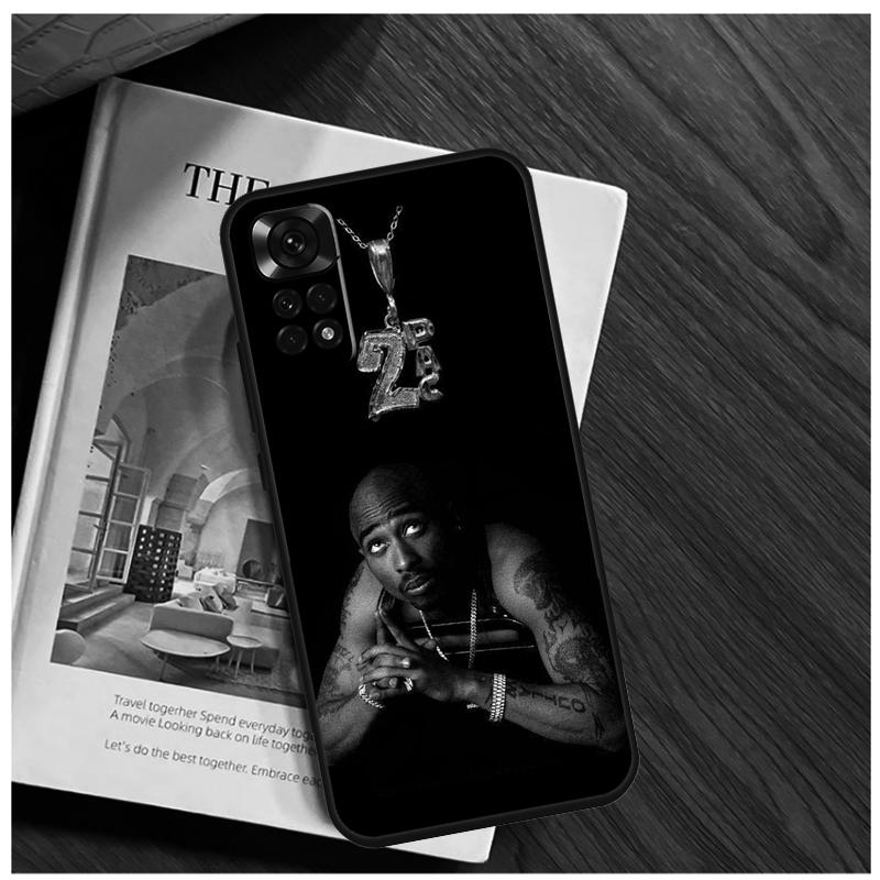 Рэпер 2pac Певец Тупак Чехол Для Xiaomi Redmi Note 13 14 9 10 11 12 15 Pro Plus Чехол Для Redmi 15 C 14C 10C 12C 13C