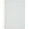 KOKUYO Тетрадь с точками на спирали, 7,2'' x 5'', деловой журнал B6, блокноты на мягких кольцах с сеткой из точек 5 мм, 80 перфорированных листов, прозрачная тетрадь на 1 тему,