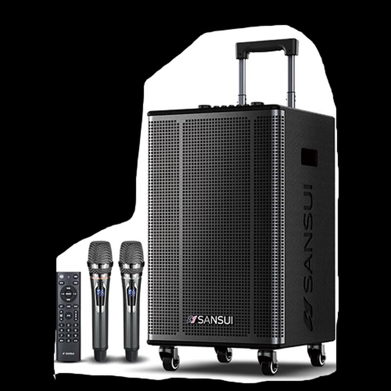Sansui E15 12-inch Bluetooth Trolley Speaker