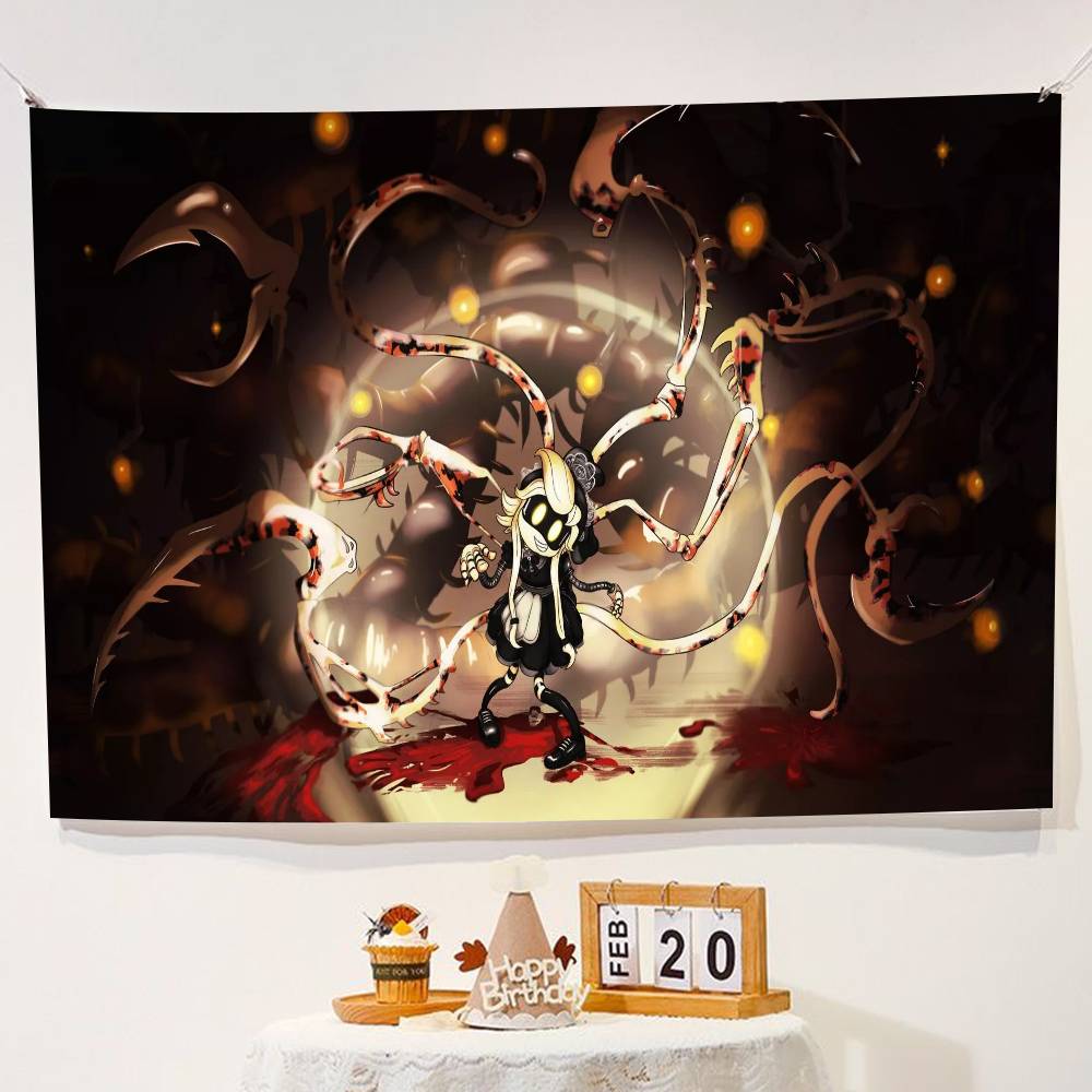 Horror Anime Murder Drones Birthday Party Decorations Backdrop Banner Photography Supplies386