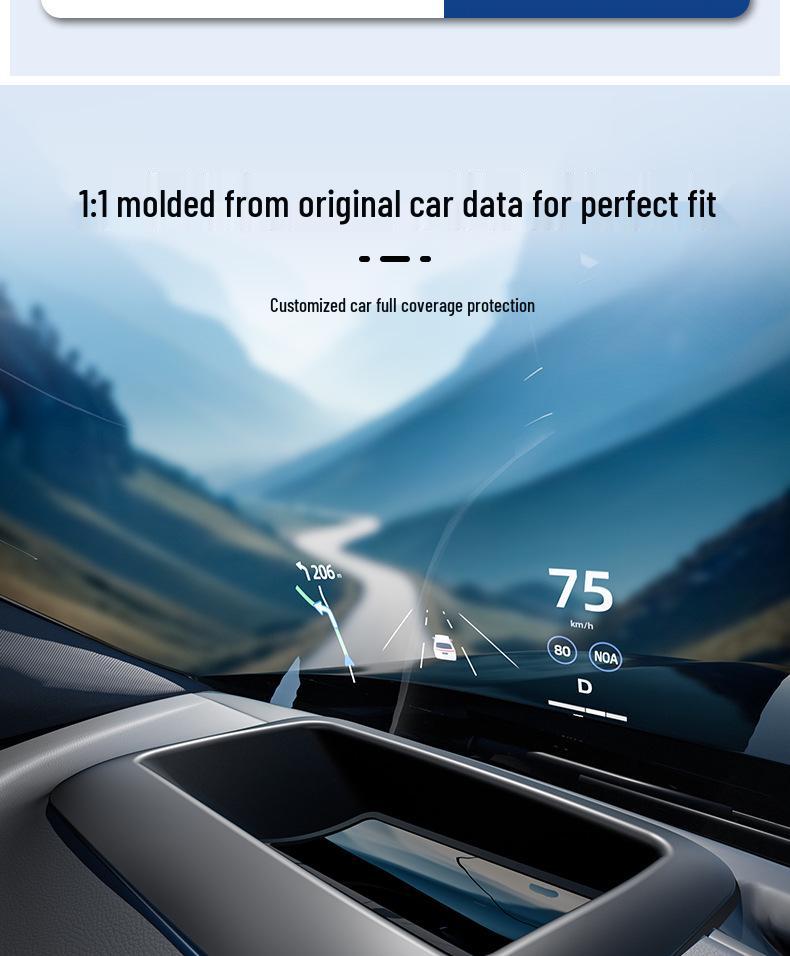 23-25 Идеальный L7 L8 L9 Изогнутая приборная панель HUD Чехол от пыли Аксессуар для интерьера автомобиля