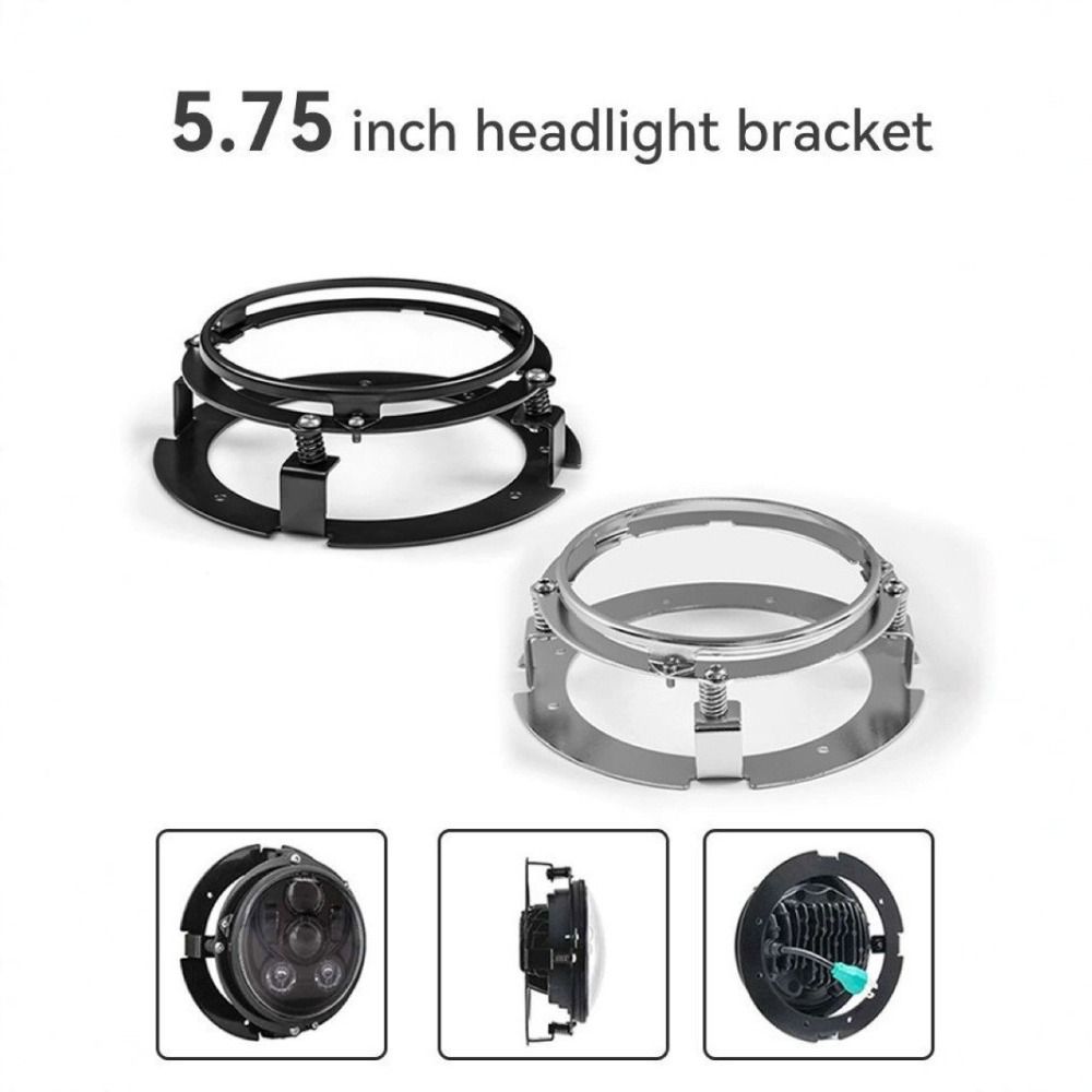 Round Headlight Headlight Bracket Kit 5.75inch Headlight Mounting Bracket Motorcycles Accessories